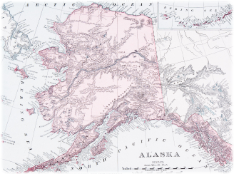 [Map of Alaska]